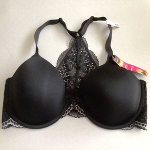 Maidenform Lace Racerback Bra Size 36D NWT